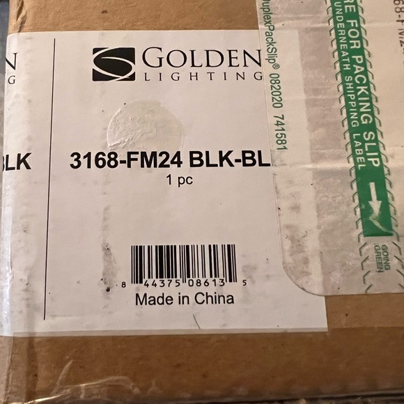 Beautiful Black Ceiling Light - Picture 8 of 8